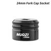 MUQZI Fork Top Cap Socket Tool 24mm 26mm 28mm 32mm Top Cap Wrench For Fork 36 38 40