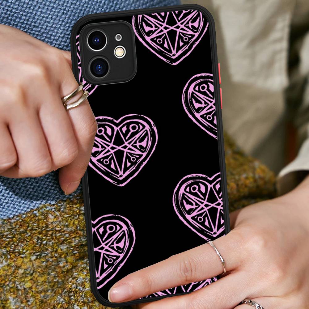 B-Bring Me The Horizon BMTH Phone Case For IPhone 11 12 13 14 15 16 Pro Plus X XS MAX Matte Bumper Shockproof Cover