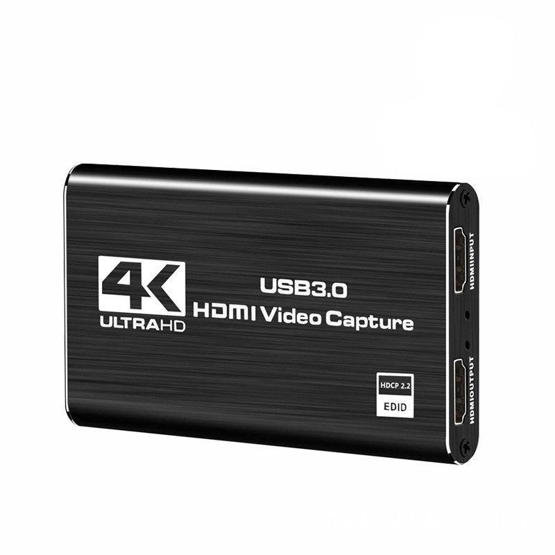 4K UHD USB 3.0 To HDMI Capture Card for Video, Game Streaming, and Recording