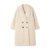 Thickened Mid-length Lamb Wool Jacket for Women In Autumn and Winter New Style Suit Collar Warm Fur One-piece Coat