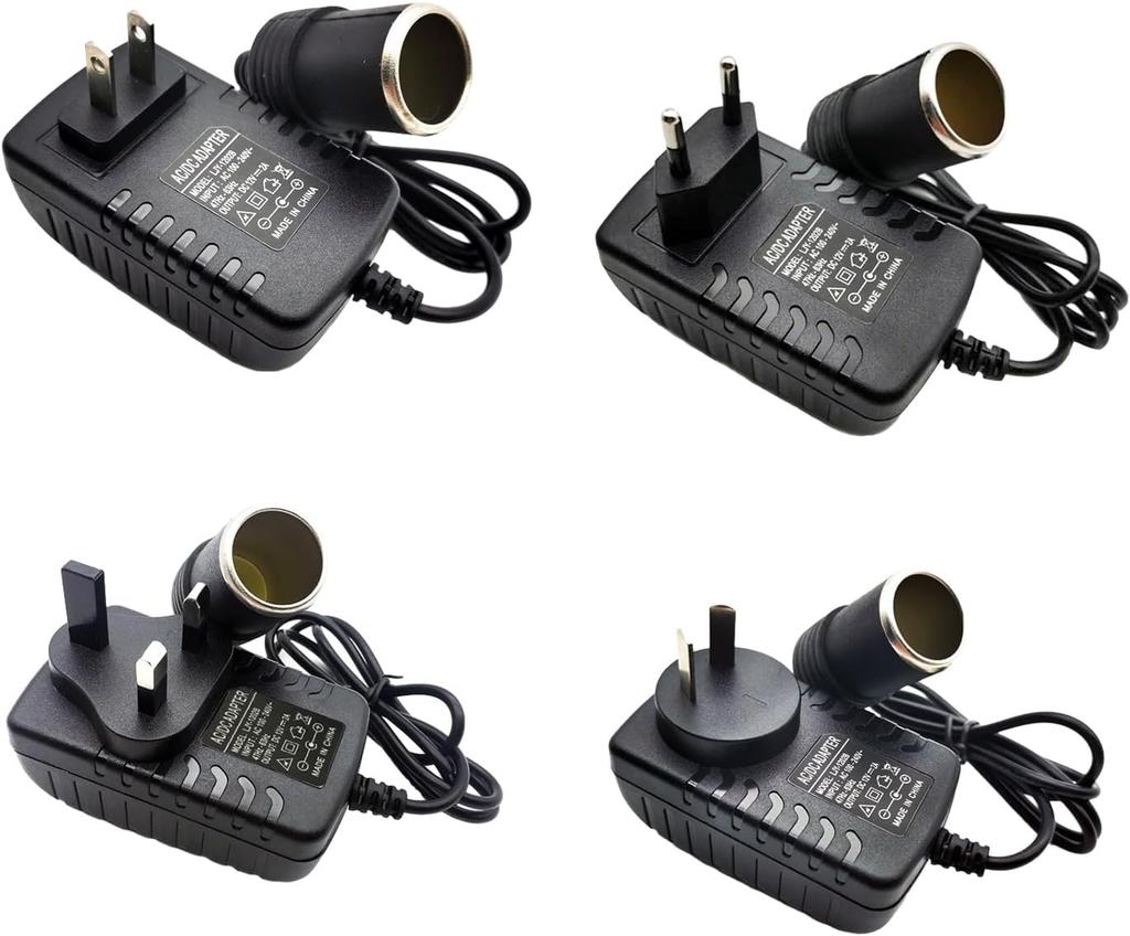 Car Cigarette Lighter Adapte 220V to 12V 2A DC Power Converter Charger Transformer Cigar Lit Lighter Plug Socket Electronic Jack