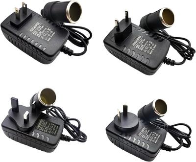 Car Cigarette Lighter Adapte 220V To 12V 2A DC Power Converter Charger Transformer Cigar Lit Lighter Plug Socket Electronic Jack