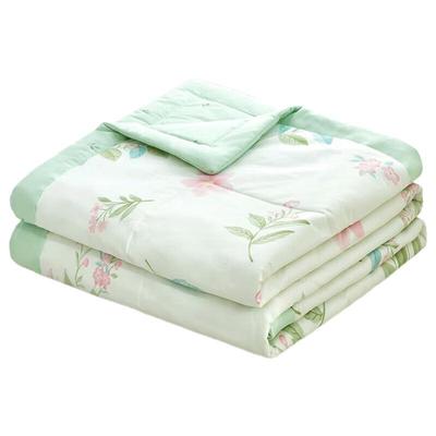 Florale gewaschene Baumwolle Sommerdecke