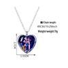 Kpop Demon Hunters Peach Heart Necklace: Anime-Inspired Jewelry for Fans