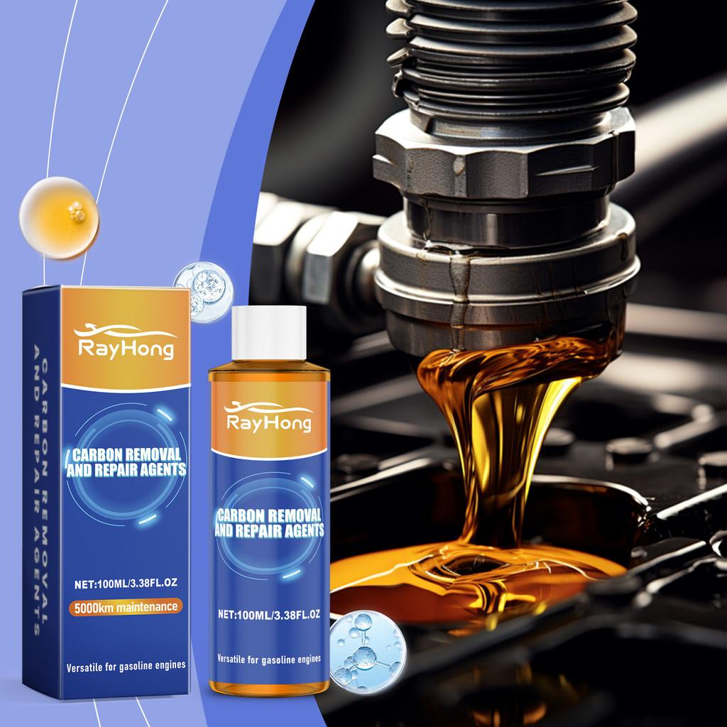 Rayhong Engine Carbon Removal Repair Agent Premium Engine Anti-wear Noise Reduction Oil Additive 100ml