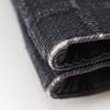 Hermes Amedaba Hippo De Poche Shoulder Bag Black Canvas Women Used