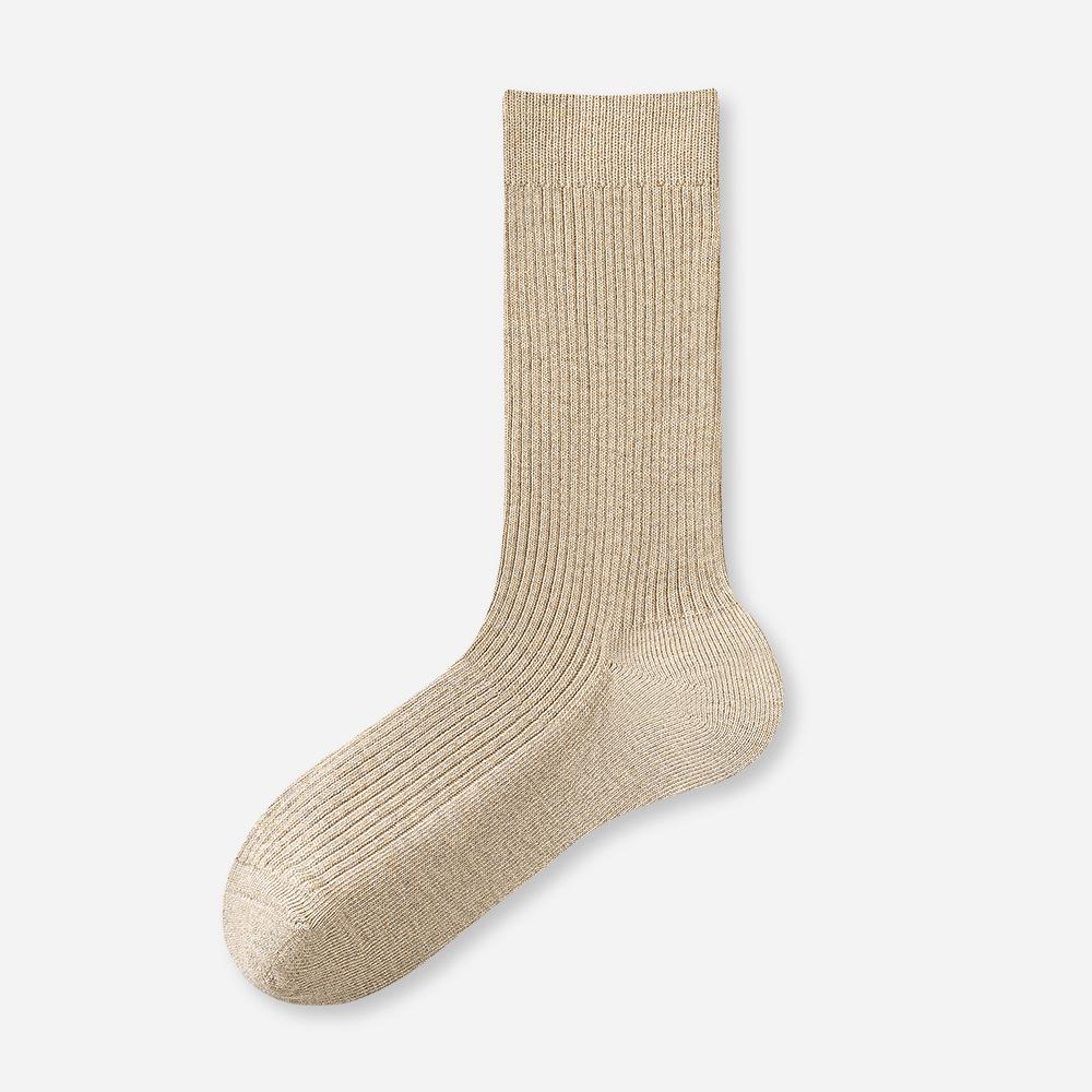 Female Spring and Autumn All Kinds of Pure Cotton Antibacterial Deodorant Breathable In The Tube Pile Socks