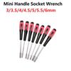 Nut Key Hex Screwdriver 1Pc Anti-slip Hollow Shaft Magnetic Bit Driver Wrenche Hex Nut Repair Tool Mini Handle Socket