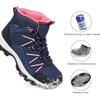 LARGERED Women's Waterproof Lightweight Trekking Hiking Boots Non-Slip Breathable Outdoor Shoes Winter Size 37-42 EU