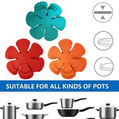 Yousheng 12Pcs Felt Pad Pan Protectors for Stacking Non-Slip Pot Splitters Stackable Plate Liners Anti-Scratch Cookware Utensils Tool for Pots Dishes