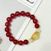 10mm Round Beaded Bracelet for Women Handmade Natural Stone Stretch Bangle DIY Jewelry Gifts