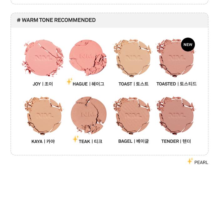 NAMING Fluffy Powder Blush 3.2g (23 Colors)