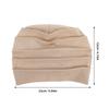 Muslim Cotton Chemo Turban Head Wrap Cap Night Sleep Hat Soft Pleated Beanie Headwear for Women Hair Loss Comfort