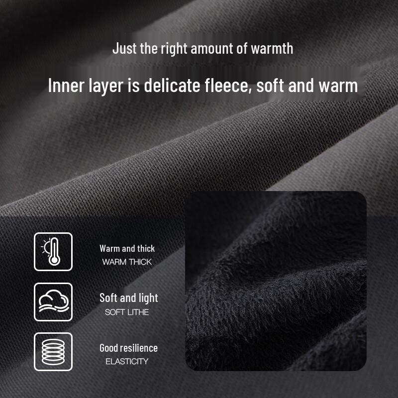 U.S. POLO ASSN. Men's Fleece Lined Business Casual Straight-Leg Pants