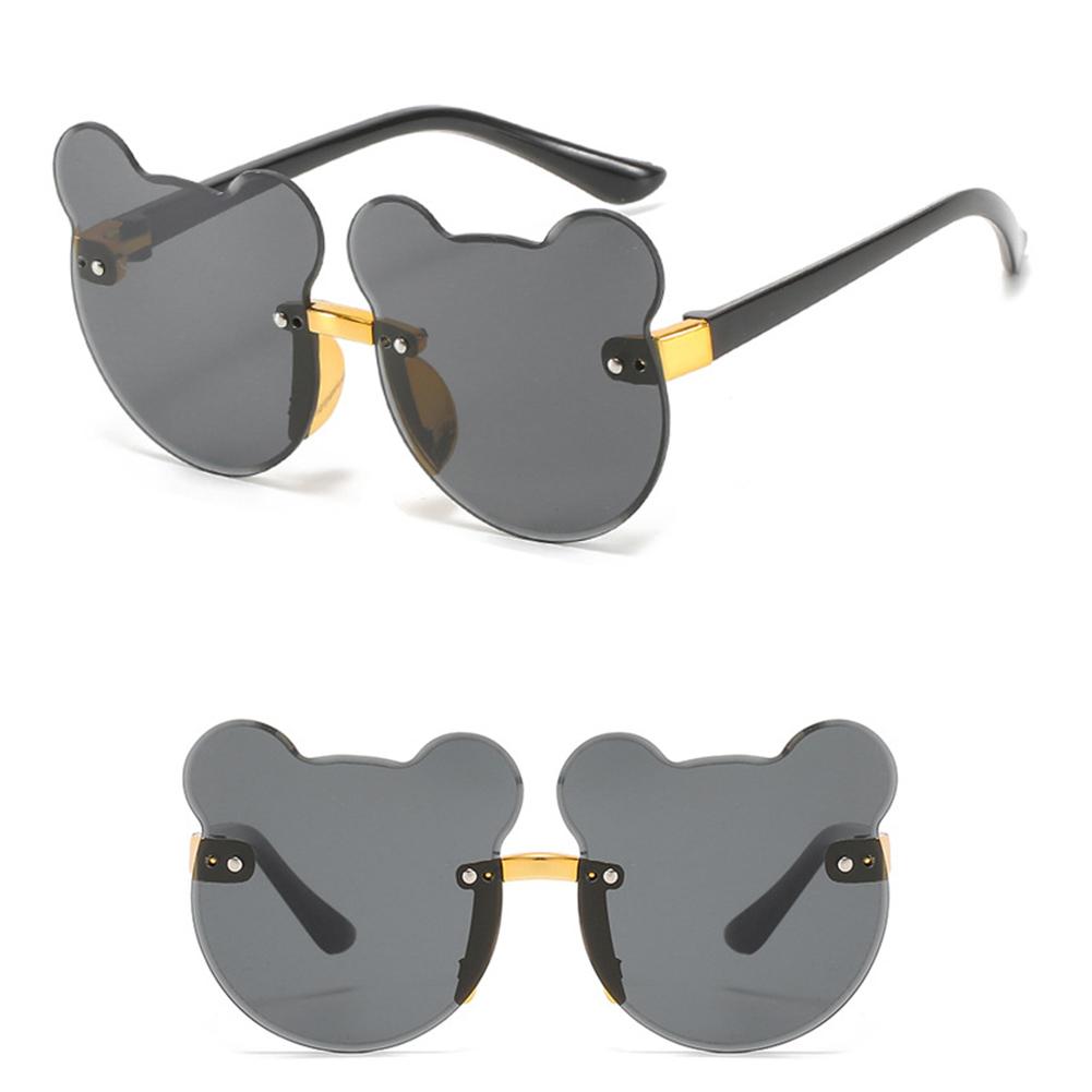 Children Sunglasses Uv400 Protection Cute Bear Ear Sunglasses Gifts For Boys Girls