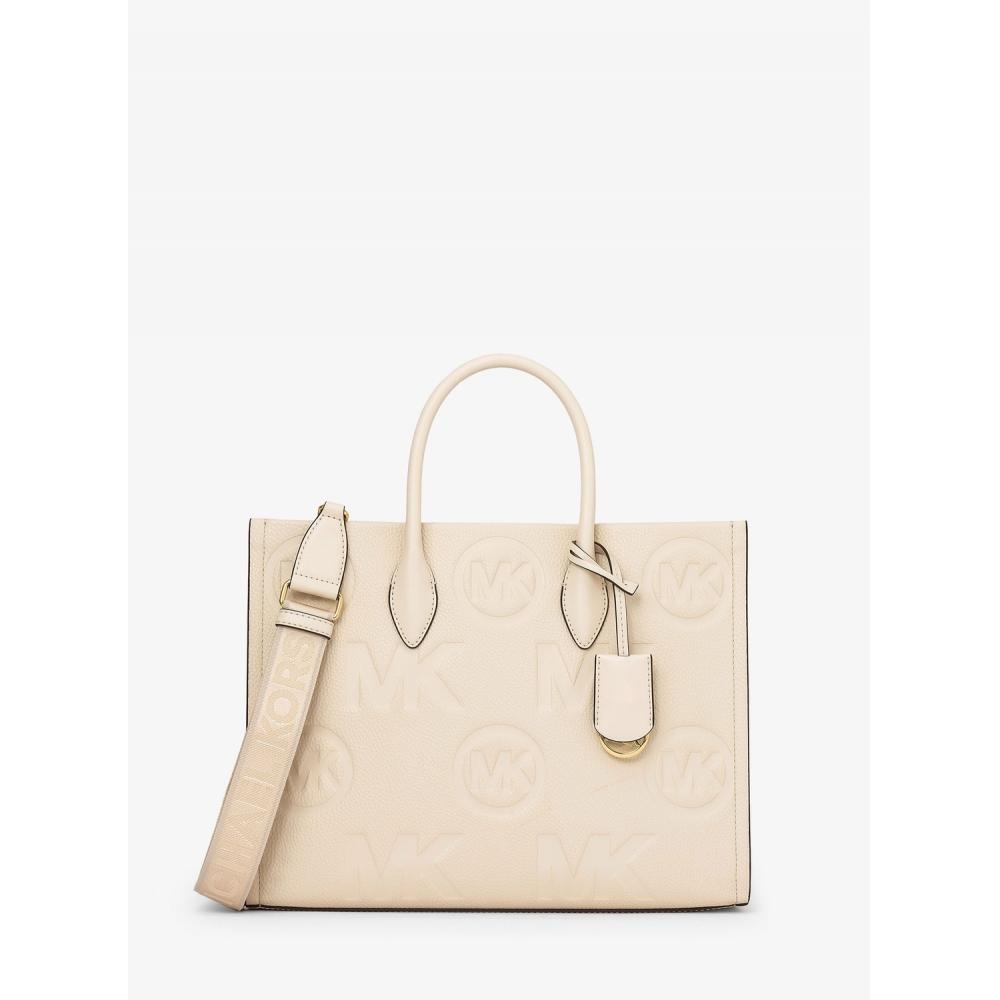 

Michael Kors Mirella Ew Tote Medium 35r5g7zt6l2171 Light Cream F
