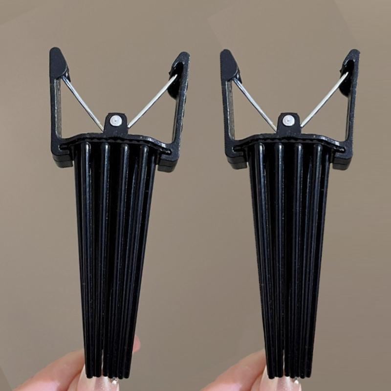 Quick Styling Fluffy Hairpin Volumizing Hair Clips Styling Tools No Heat Bangs Curling Roller Fixed Shape Korean Unisex Headwear