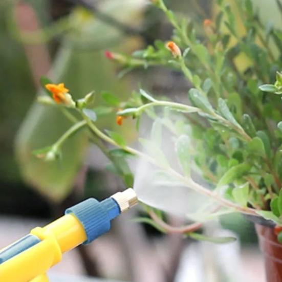 Garden Wand Sprayer Manual Pressure Sprayer with Adjustable Spray Nozzle Mist Sprayer Compatible with Drink Bottle for Watering Indoor Outdoor Plants