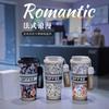 Internet Celebrity Stainless Steel Lily of the Valley Cup Portable Cup Cover Milk Tea Cup Matching Water Cup Anti-scalding