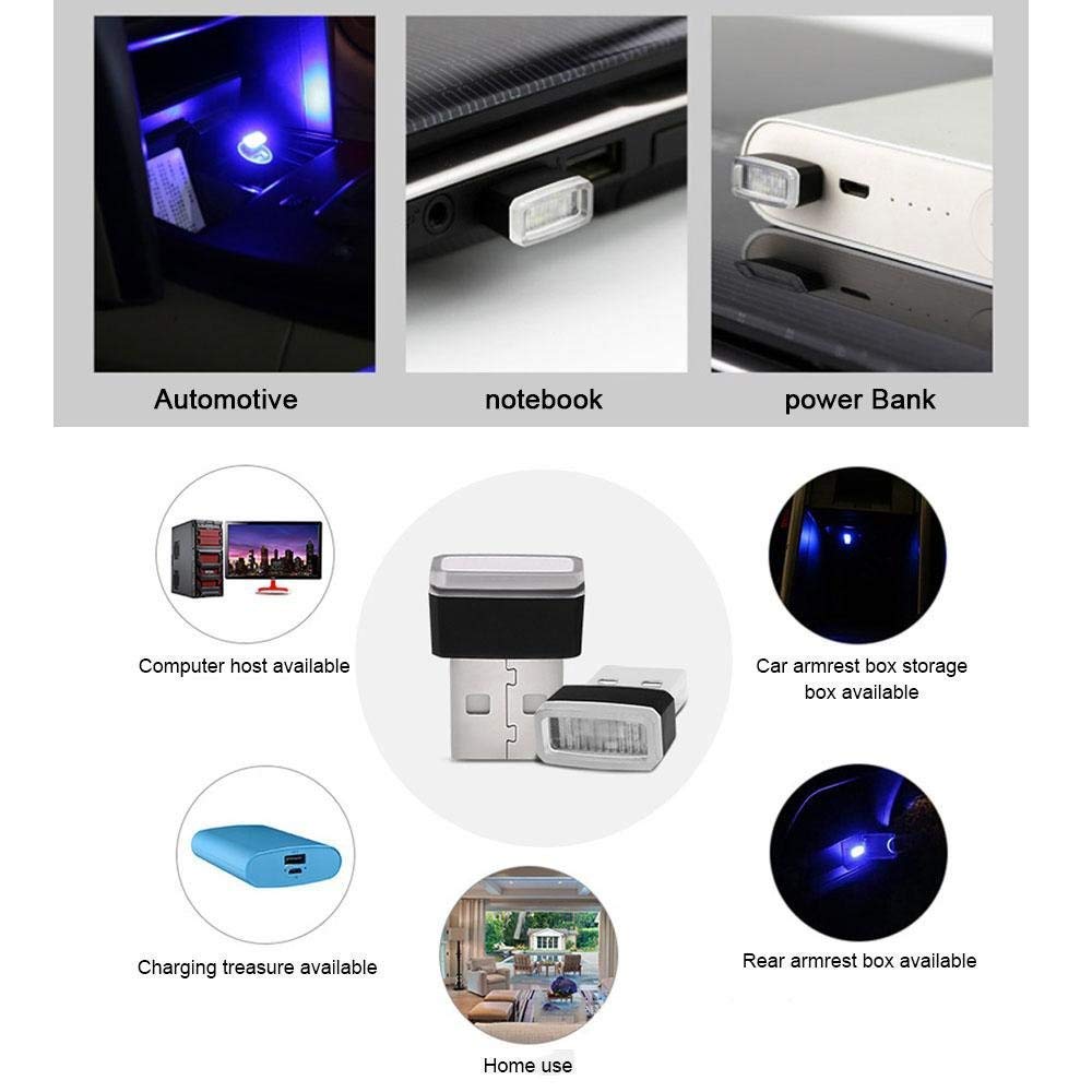 5pcs Atmosphere LED Light, Mini USB Light, USB Atmosphere Light,