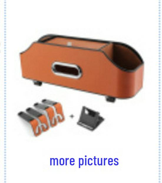 Multifunctional Car Seat Back Organizer and Storage Box