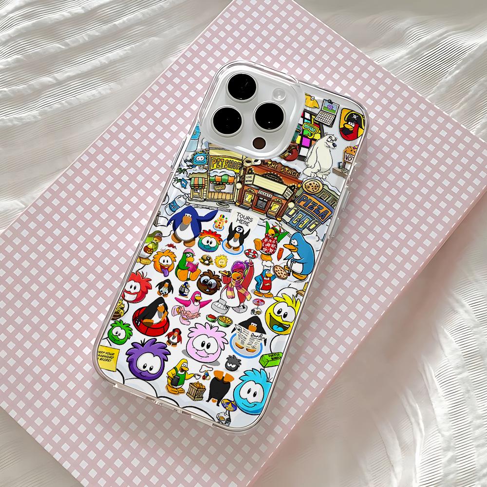 Cartoon Charlies And Lolas Phone Case For iPhone 17 16 16e 15 14 13 12 11 Mini Pro Max X XR 7 8 Air Plus Transparent Back Cover