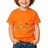 100% Cotton Kid-e-cats Children's T-Shirt Cartoon Print Kids Tees Cute Casual Tops Soft O-Neck Toddler Short Sleeve Summer Wear