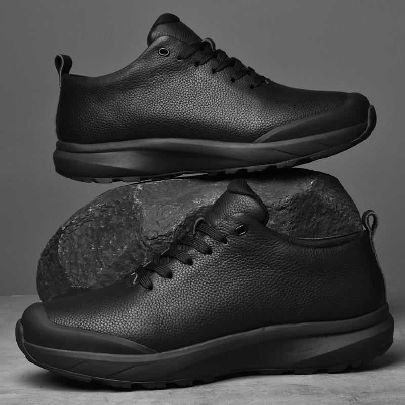 Men's Lightweight Autumn/Winter Casual Leather Shoes - Top Layer Cowhide