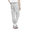 Nike Embroidered Logo Drawstring Knit Sweatpants Women Bottoms Grey BV4096-063