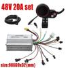 48V 20A Elektroroller Controller Dashboard Kit mit TF-100 Display Roller für Elektroroller P