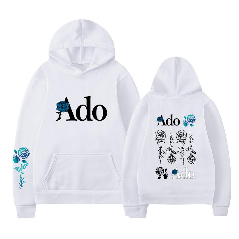 Printed Design Ado Hoodie Autumn Winter Fashion Design Men's Women's Sweatshirt Fleece Oversized Couple Casual Hoodie