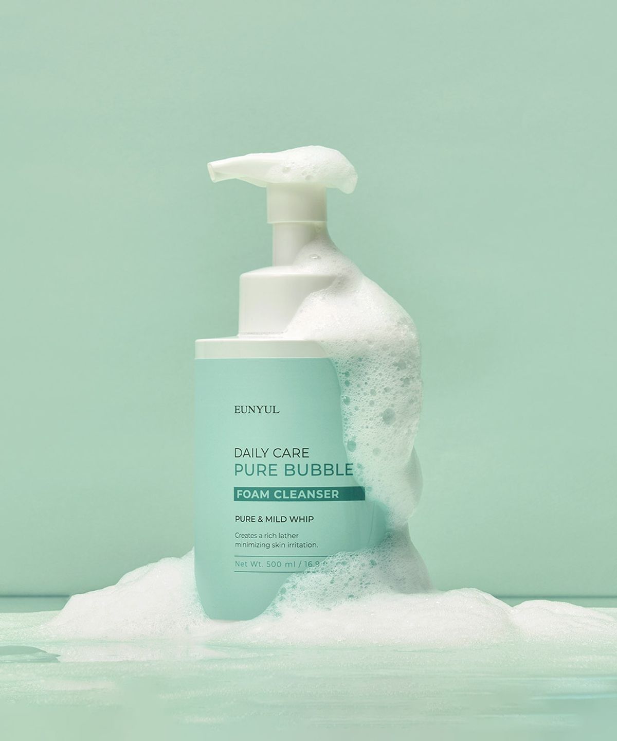 Daily Care Pure Bubble Mild Acidic Foam Cleanser Large Size 500ml