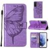 Embossed Butterfly Case for Cubot P90 Phone, Card Slot Flip Cover, Note60 Protective Case, X100