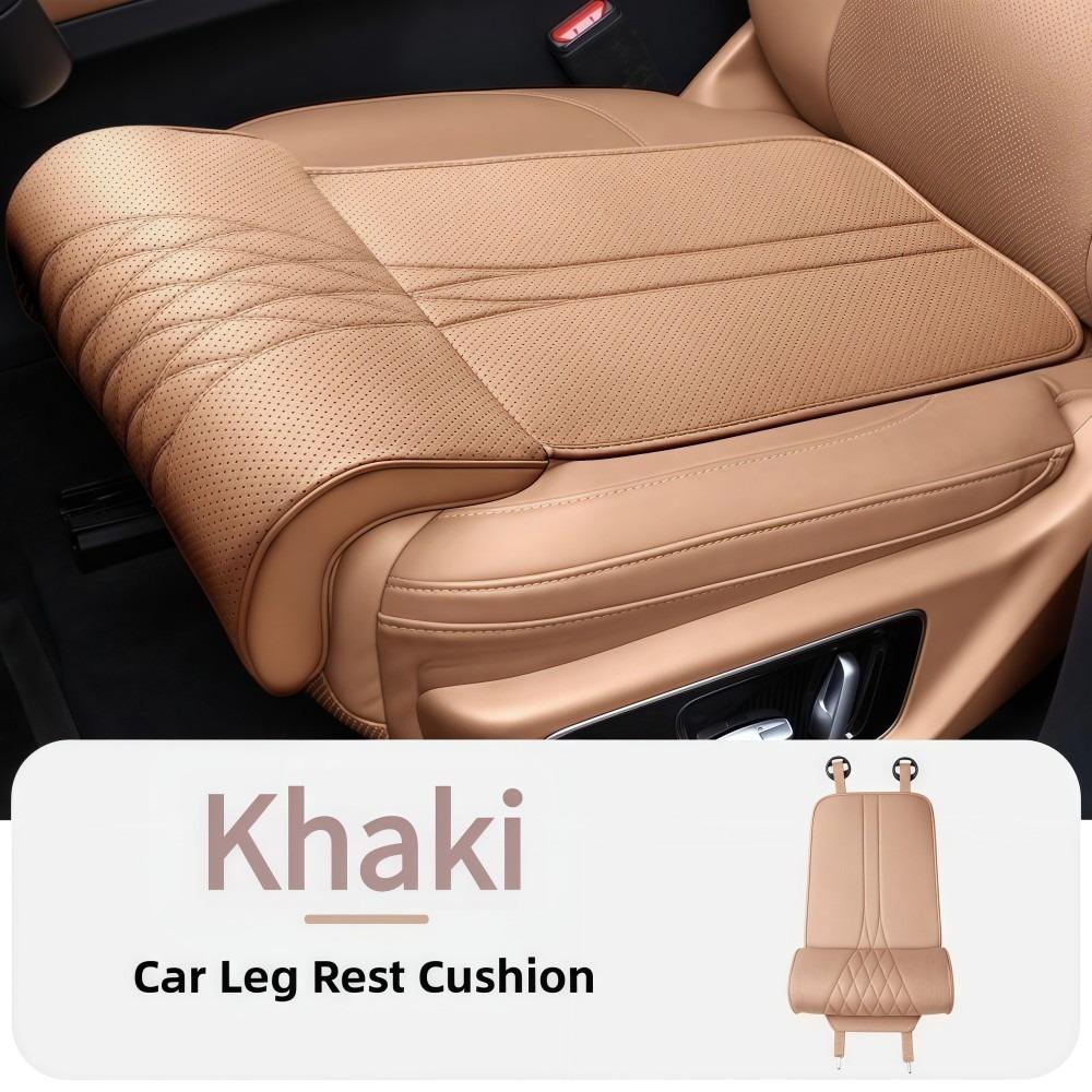 Universal Car Seat Leg Support Pad Leather Seat Extension Leg Rest Long Drive