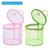 1/2pcs Yarn Storage Bag Portable Crochet Knitting Bag Case Skein Ball Holder Mesh Basket Organizer Crocheting Tote for Sewing