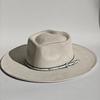 New Heart Top Suede 9 cm Wide Brim Fedora Hat Men's and Women's Autumn Felt Jazz Hat Classic Suede Fedoras Chapeau Sombrero