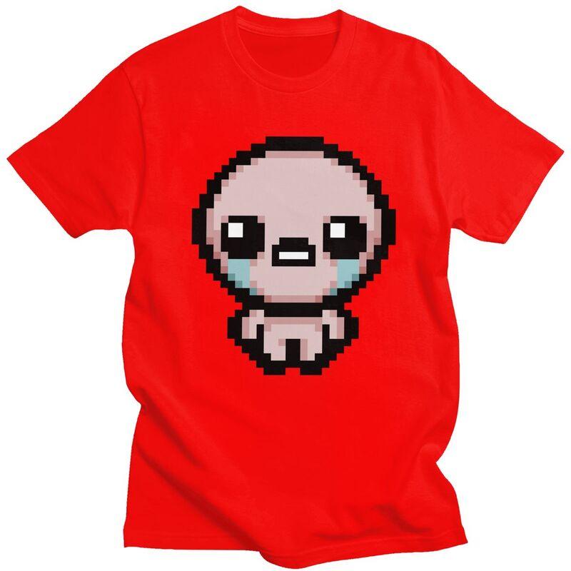 Custom Cool The Binding Of Isaac Pixel T Shirt Men Short Sleeves 100 Cotton Tshirt Leisure Tees Streetwear Tshirt