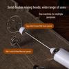 Electric Handheld Milk Frother with Glass Beaker