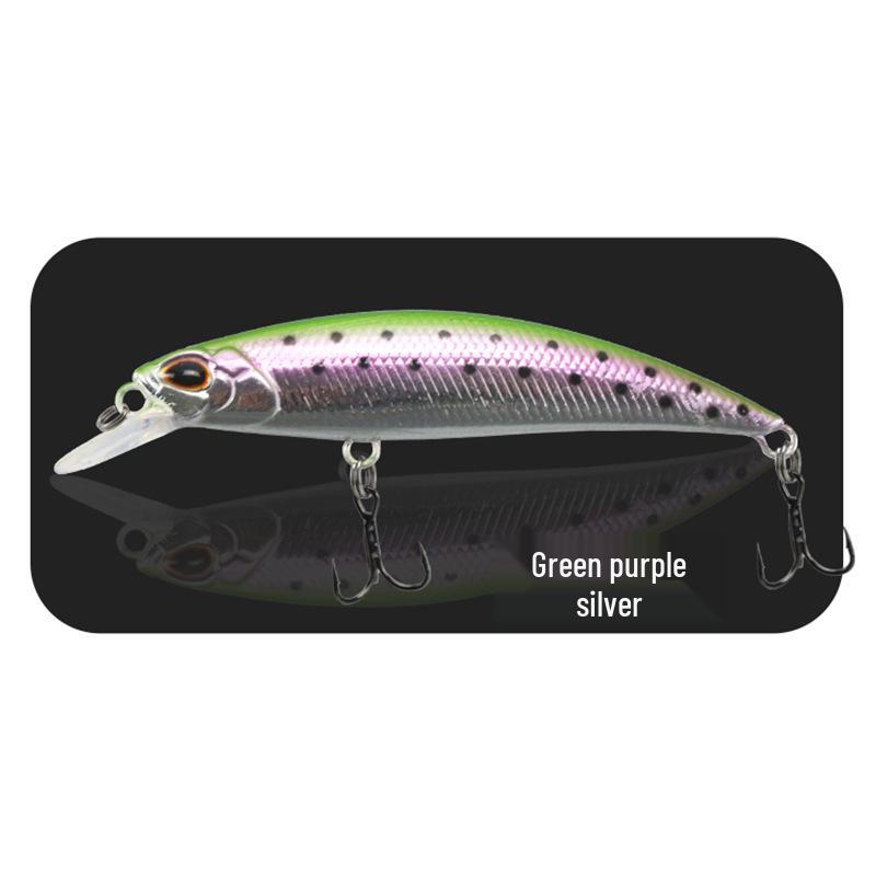 Universal Slow-Sinking Jigging Spoon Lure for Small Mandarin Fish and Freshwater Wild Fishing