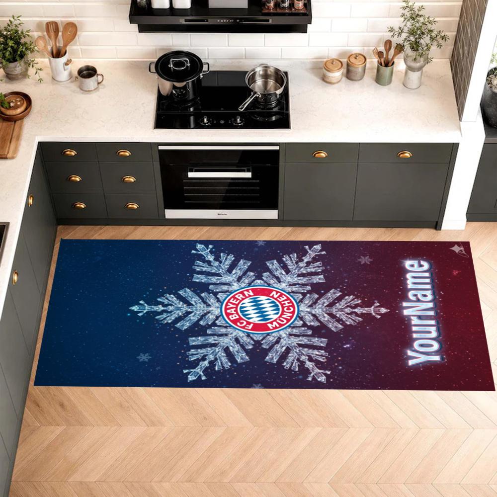 Bayern Munich Customize Your Name Kitchen Rug Runner Rug Laundry Mat Hallway Entryway The Best Gift Choice