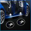2 Stück HD LED Auto Tür Logo Projektor Willkommenslicht Auto Zubehör für Peugeot 406 306 4008 307 Traveller 206 308 205 206CC 408 207 208 508 3008 407