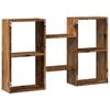 Wall Shelf Vintage Wood Look 96 x 18 x 60 cm Engineered Wood