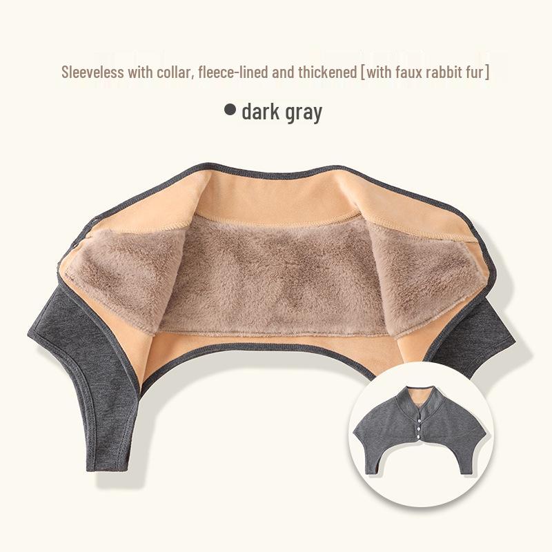 Women's Shoulder and Neck Warmer Vest for Autumn and Winter