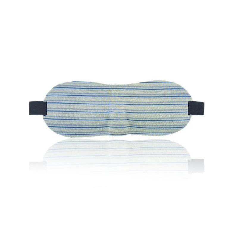 

3d Stereoscopic Light Blocking Breathable Sleep Eye Mask For Night Rest Comfort Blue Striped