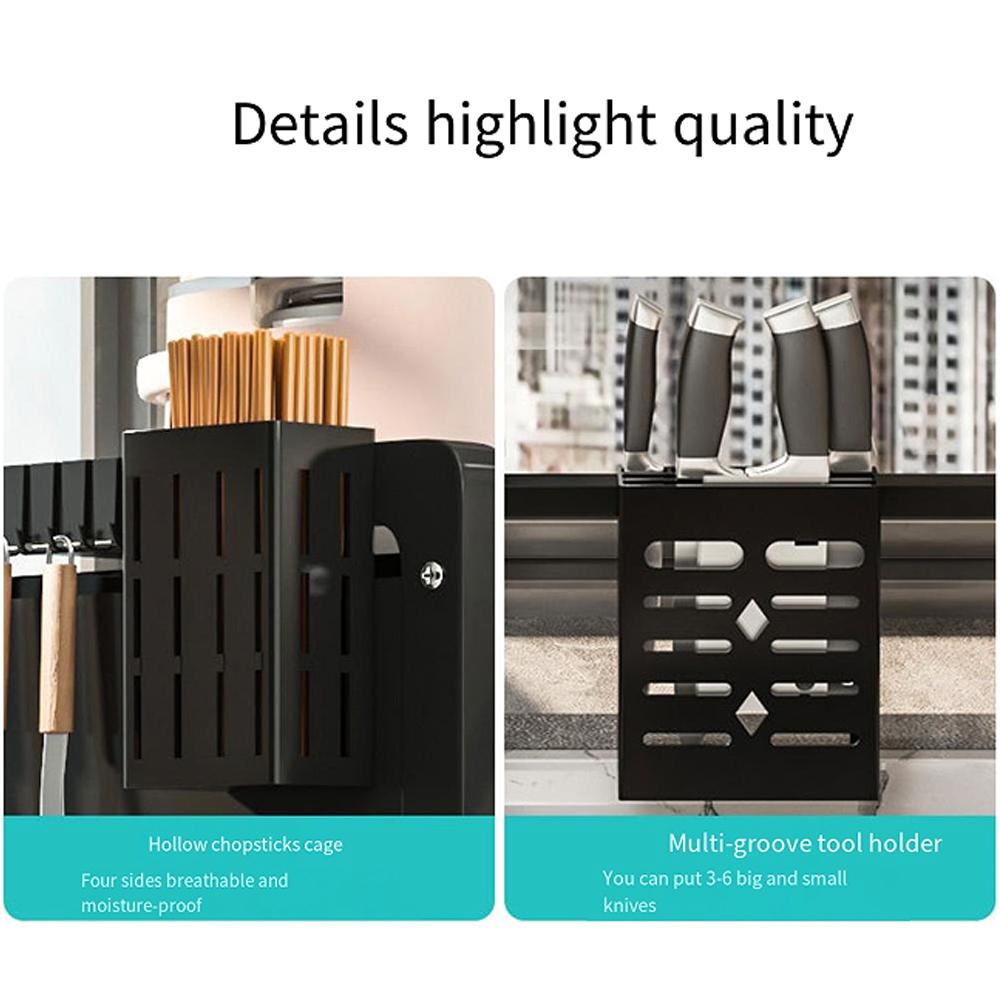 Multi Organizer Cabinet Steel Over The Sink Dish Drying Rack 3-Tier Utensil Cup Holder Large Over The Sink Dish Rack with Cover