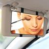 Car Sun Visor Mirror, Cosmetic Makeup Mirrors With Straps, HD Cars Interior Cosmetic Mirror, Car Accessories For Women Universal Sun Visor Mirrors