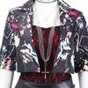Heavy Metal Rock The Chicks Women's Bodycon Dress Cosplay Costume Glam Rock Full Set Outfit for Halloween Concert Party