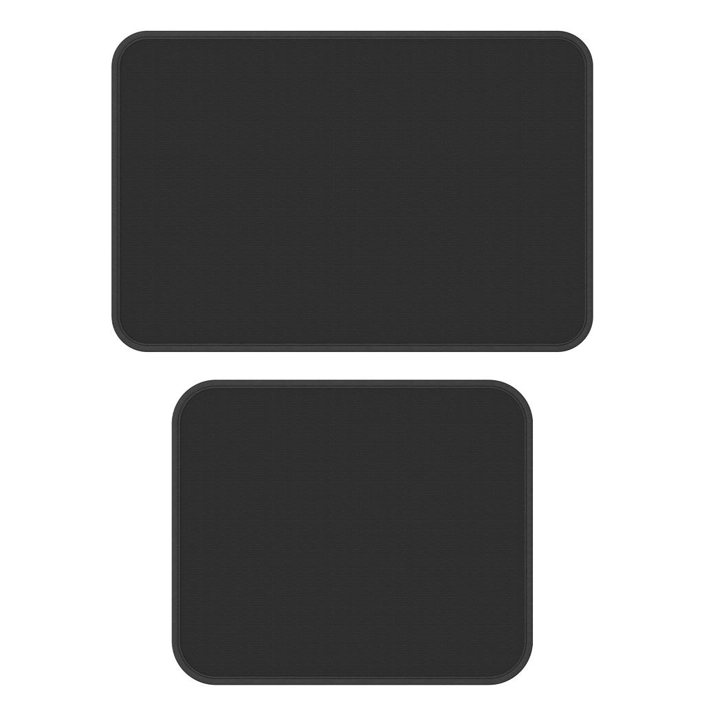 2 Pcs Heat Resistant Mats Non Slip Silicone Heat Resistant Air Fryer Pads Counter-top Protector Mat for Air Fryer Oven Kitchen