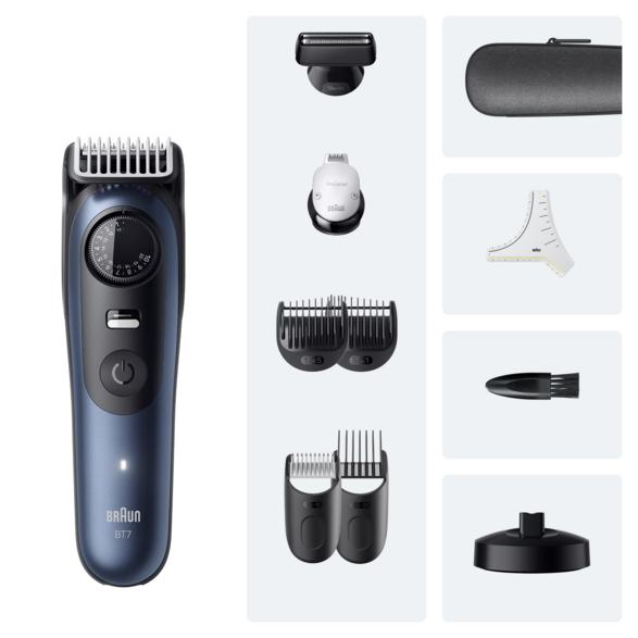 Braun BT7540 Trimmer, Navy & Black