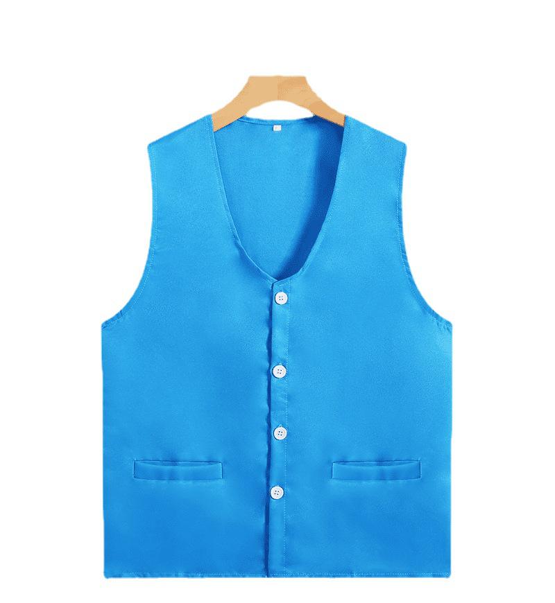 Custom Red Volunteer Vest with Logo for Adults & Children – Perfect for Activities & Public Welfare